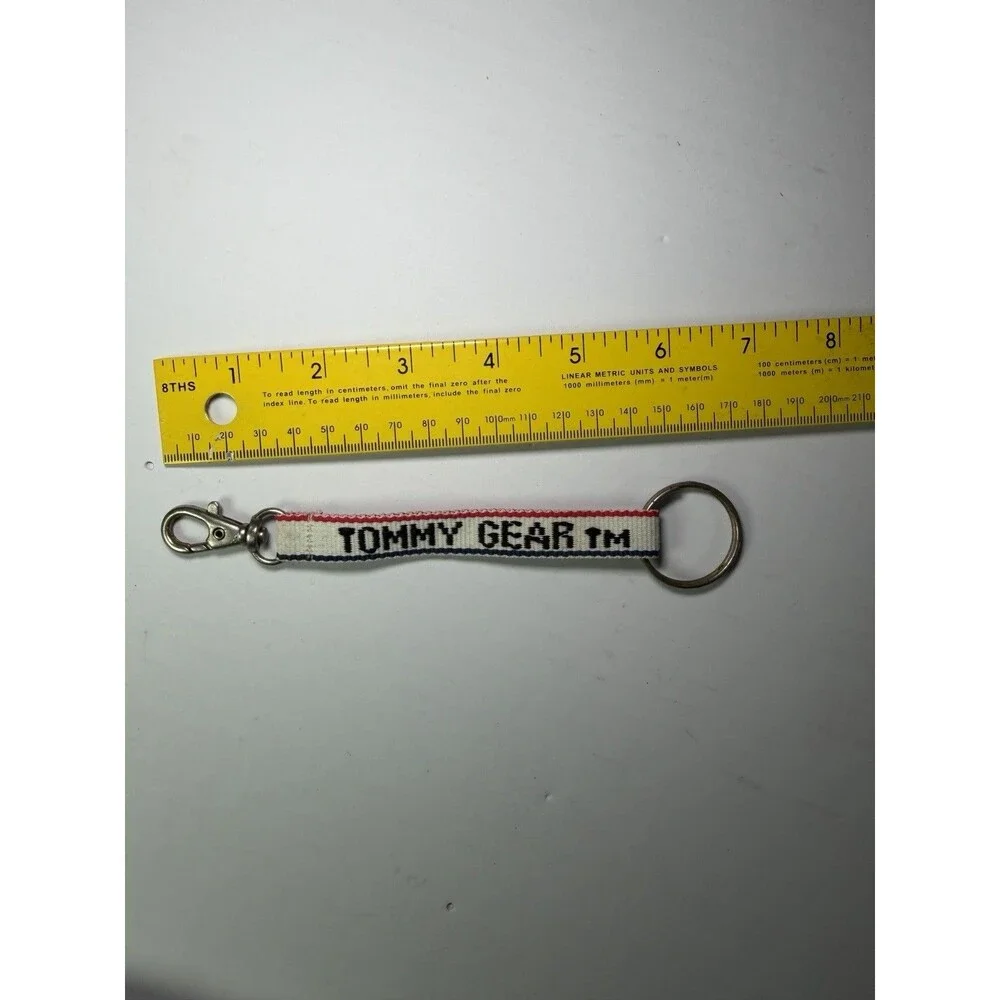 Vintage NOS Tommy Hilfiger Tommy Gear Keychain Lanyard